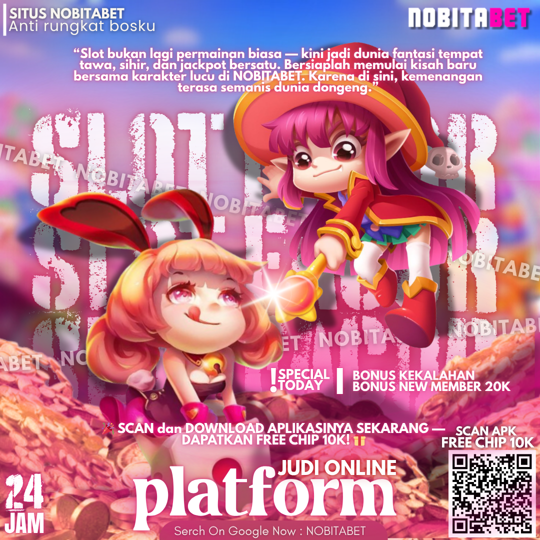 NOBITABET: Link Alternatif & Link Login Daftar Nobita Bet Slot RTP Maxwin Gampang Menang Hari Ini